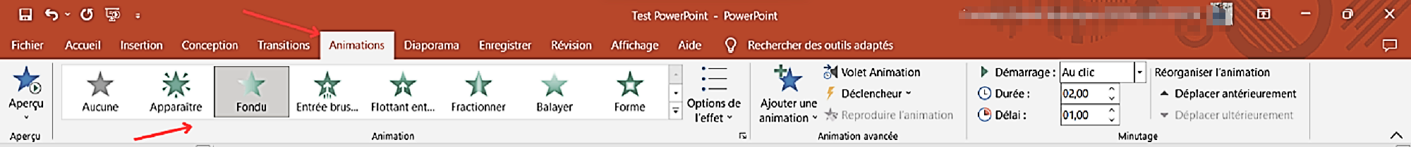PowerPoint-Configurer-Animation