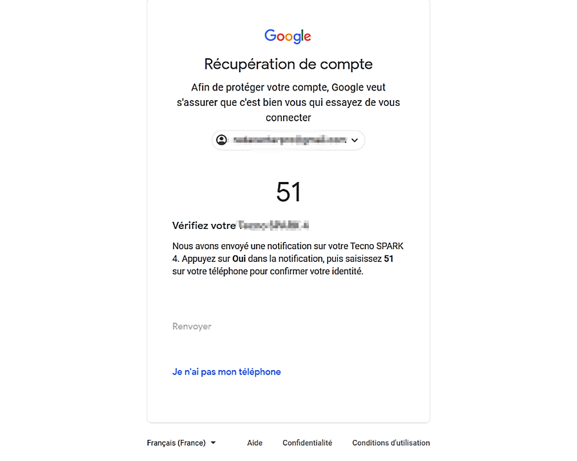 recuperer-compte Gmail-Recuperation