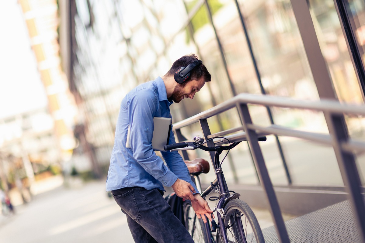 écouteurs ouverts pour le vélo